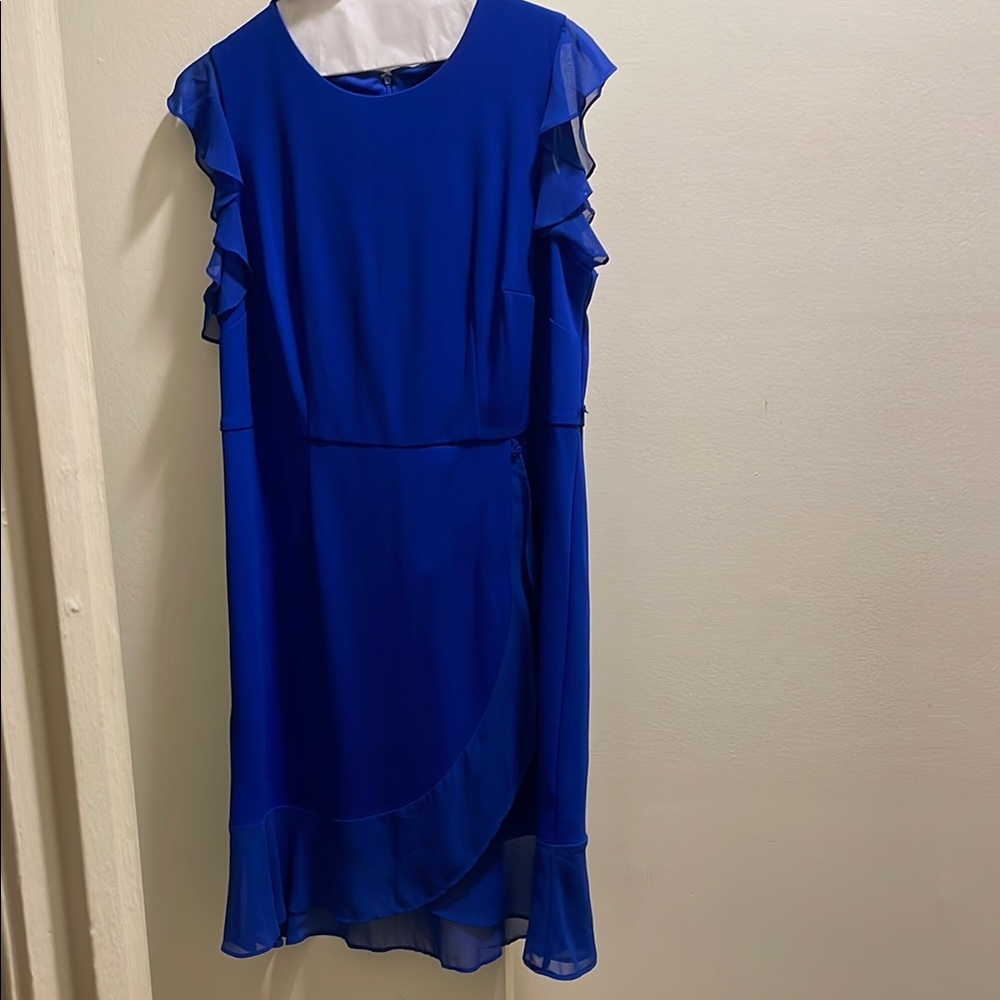 Shelby & Palmer Blue High Low Dress